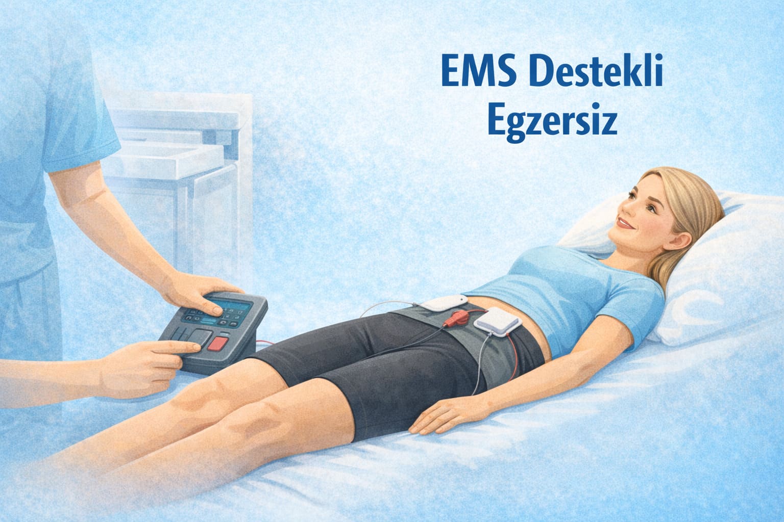 EMS Destekli Pelvik Taban Güçlendirme Egzersizi